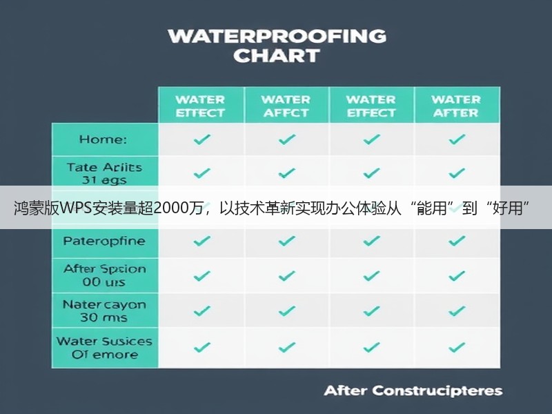 鸿蒙版WPS安装量超2000万,以技术革新实现办公体验从“能用”到“好用”(图2) 鸿蒙版WPS安装量超2000万,以技术革新实现办公体验从“能用”到“好用”(图2)