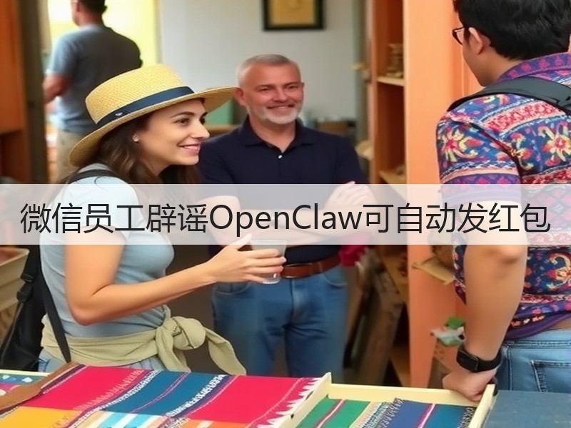 微信员工辟谣OpenClaw可自动发红包(图3)