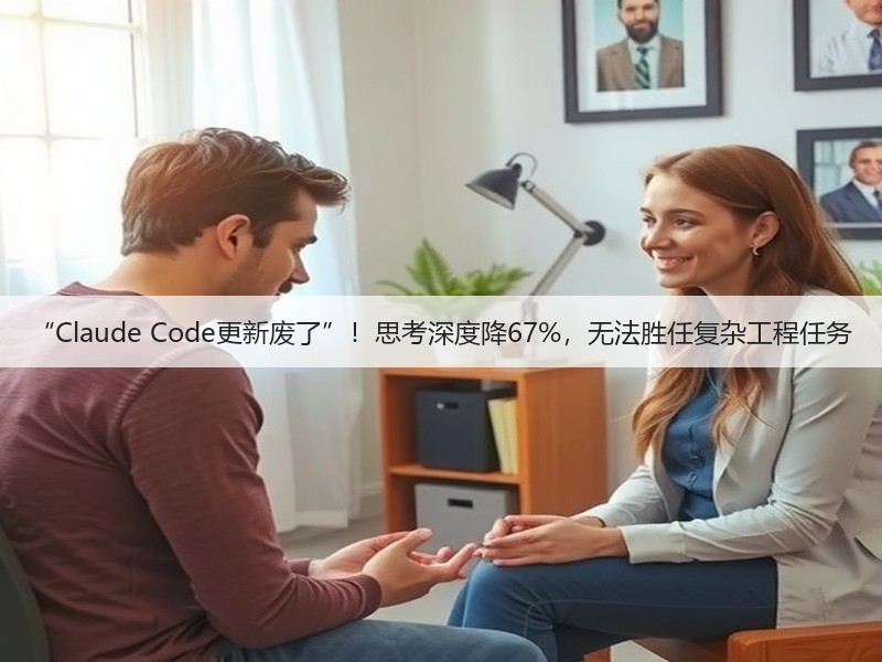 “Claude Code更新废了”！思考深度降67%，无法胜任复杂工程任务(图3)