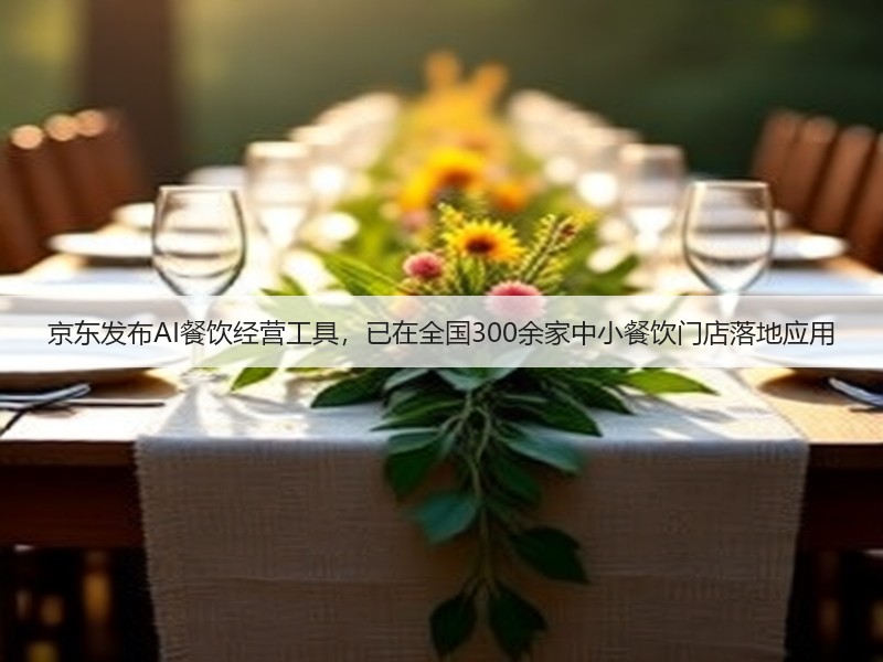 京东发布AI餐饮经营工具,已在全国300余家中小餐饮门店落地应用(图3) 京东发布AI餐饮经营工具,已在全国300余家中小餐饮门店落地应用(图3)
