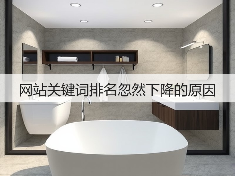 网站关键词排名忽然下降的原因