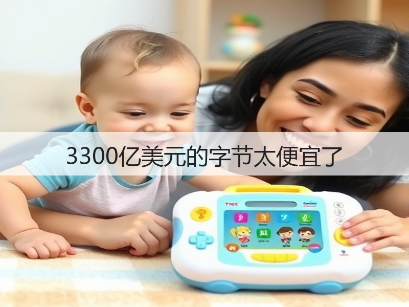3300亿美元的字节太便宜了(图3) 3300亿美元的字节太便宜了(图3)