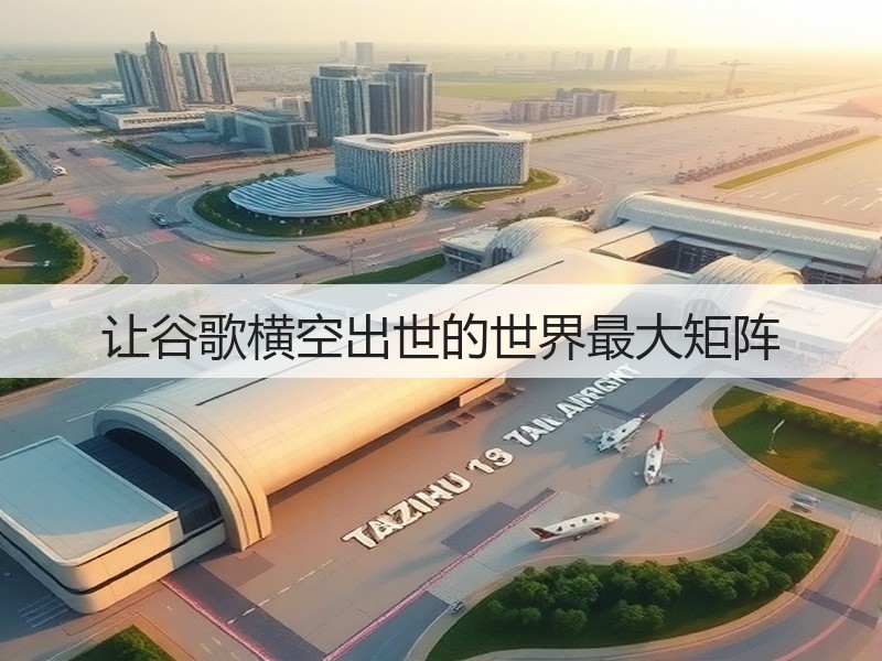 让谷歌横空出世的世界最大矩阵(图3) 让谷歌横空出世的世界最大矩阵(图3)