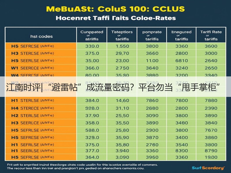江南时评|“避雷帖”成流量密码?平台勿当“甩手掌柜”(图3) 江南时评|“避雷帖”成流量密码?平台勿当“甩手掌柜”(图3)