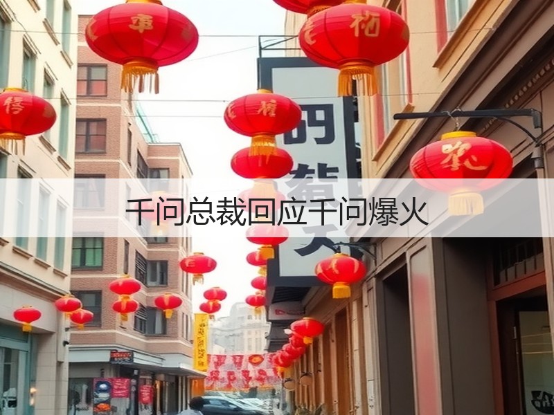 千问总裁回应千问爆火(图3)