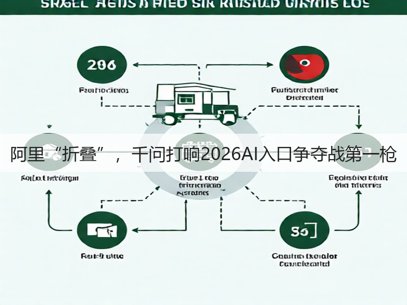 阿里“折叠”,千问打响2026AI入口争夺战第一枪(图2) 阿里“折叠”,千问打响2026AI入口争夺战第一枪(图2)