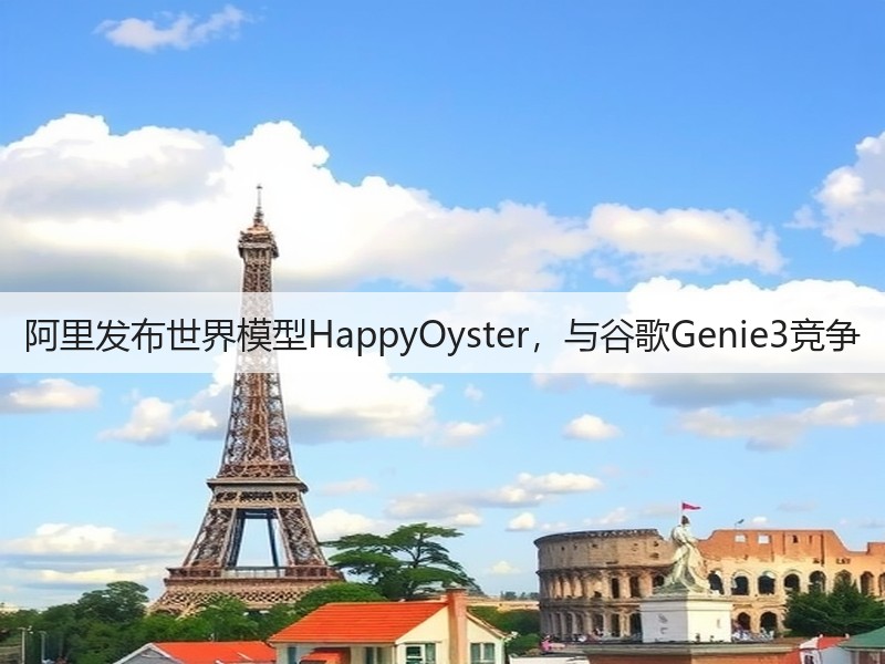 阿里发布世界模型HappyOyster,与谷歌Genie3竞争(图2) 阿里发布世界模型HappyOyster,与谷歌Genie3竞争(图2)