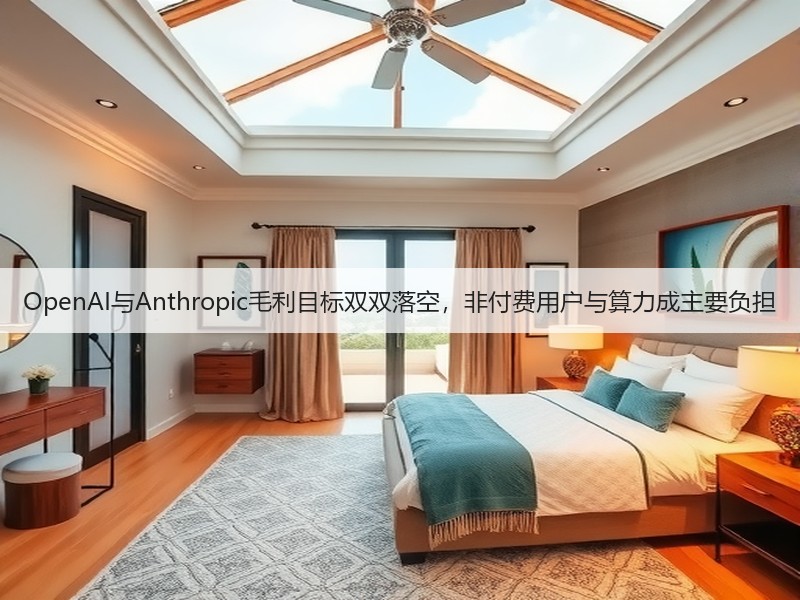 OpenAI与Anthropic毛利目标双双落空，非付费用户与算力成主要负担(图2)