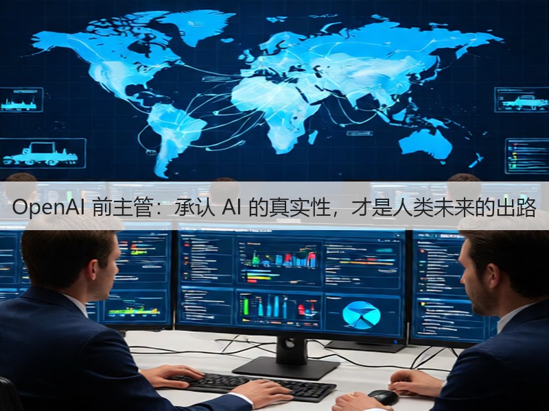 OpenAI 前主管:承认 AI 的真实性,才是人类未来的出路(图3) OpenAI 前主管:承认 AI 的真实性,才是人类未来的出路(图3)