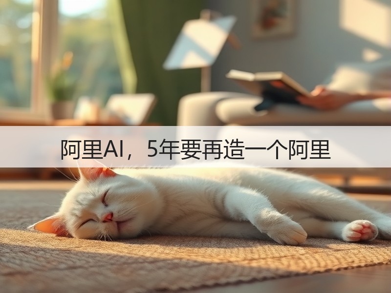 阿里AI,5年要再造一个阿里(图3) 阿里AI,5年要再造一个阿里(图3)