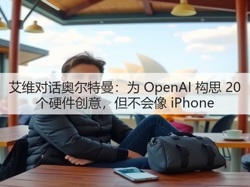 艾维对话奥尔特曼:为 OpenAI 构思 20 个硬件创意,但不会像 iPhone(图3) 艾维对话奥尔特曼:为 OpenAI 构思 20 个硬件创意,但不会像 iPhone(图3)