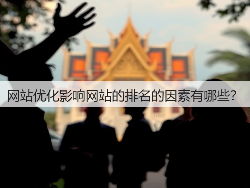 网站优化影响网站的排名的因素有哪些？(图3)