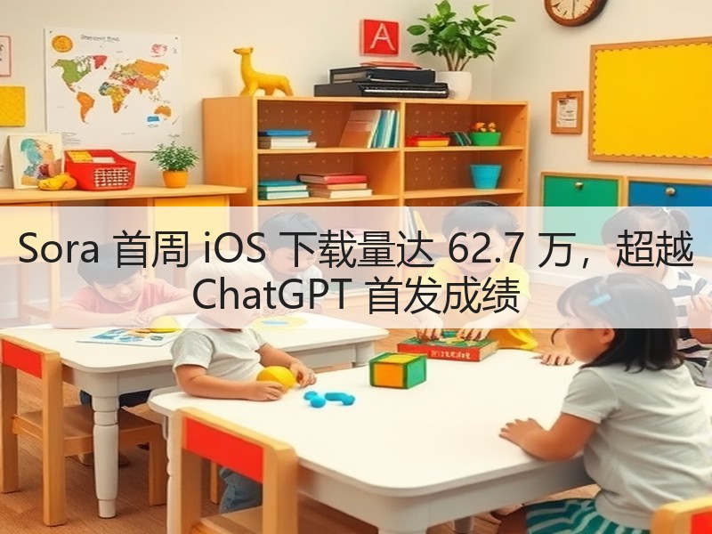 Sora 首周 iOS 下载量达 62.7 万,超越 ChatGPT 首发成绩(图1) Sora 首周 iOS 下载量达 62.7 万,超越 ChatGPT 首发成绩(图1)