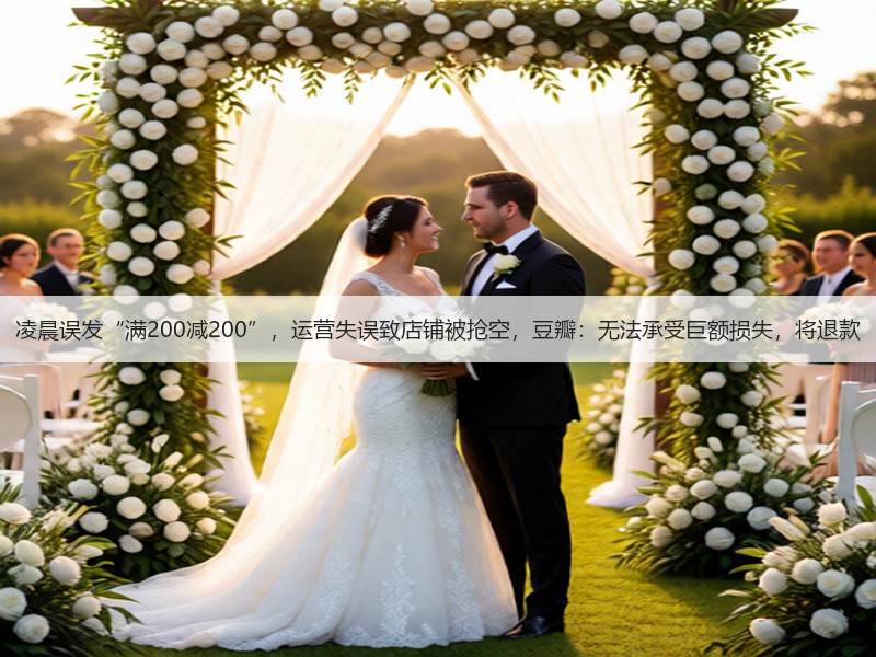 凌晨误发“满200减200”，运营失误致店铺被抢空，豆瓣：无法承受巨额损失，将退款(图3)