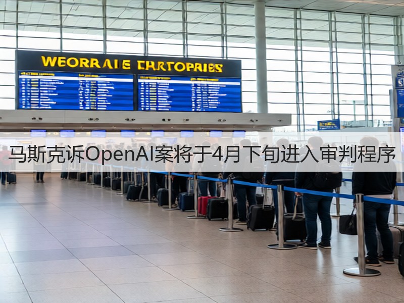 马斯克诉OpenAI案将于4月下旬进入审判程序(图3) 马斯克诉OpenAI案将于4月下旬进入审判程序(图3)