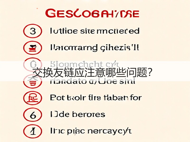交换友链应注意哪些问题?(图2) 交换友链应注意哪些问题?(图2)
