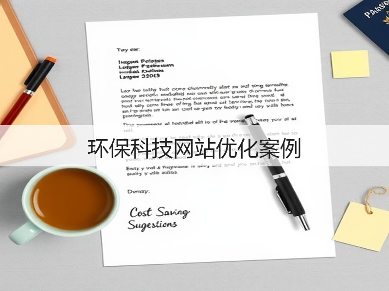 环保科技网站优化案例(图2)