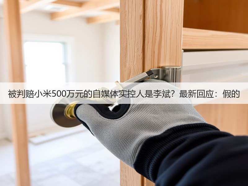 被判赔小米500万元的自媒体实控人是李斌？最新回应：假的(图2)
