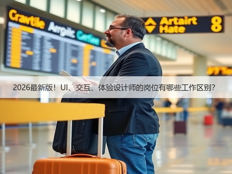 2026最新版!UI、交互、体验设计师的岗位有哪些工作区别? 2026最新版!UI、交互、体验设计师的岗位有哪些工作区别?