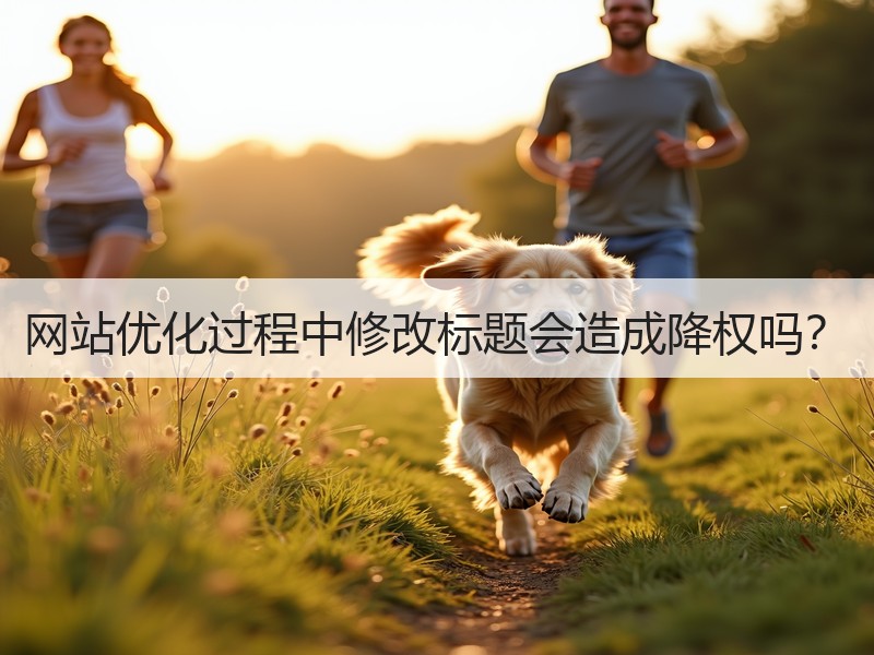网站优化过程中修改标题会造成降权吗？