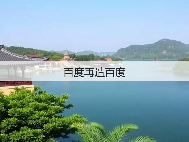 百度再造百度(图2)