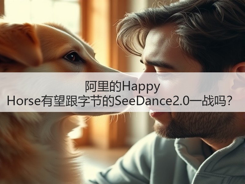 阿里的Happy Horse有望跟字节的SeeDance2.0一战吗？(图2)