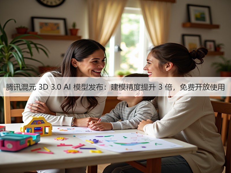 腾讯混元 3D 3.0 AI 模型发布:建模精度提升 3 倍,免费开放使用(图3) 腾讯混元 3D 3.0 AI 模型发布:建模精度提升 3 倍,免费开放使用(图3)