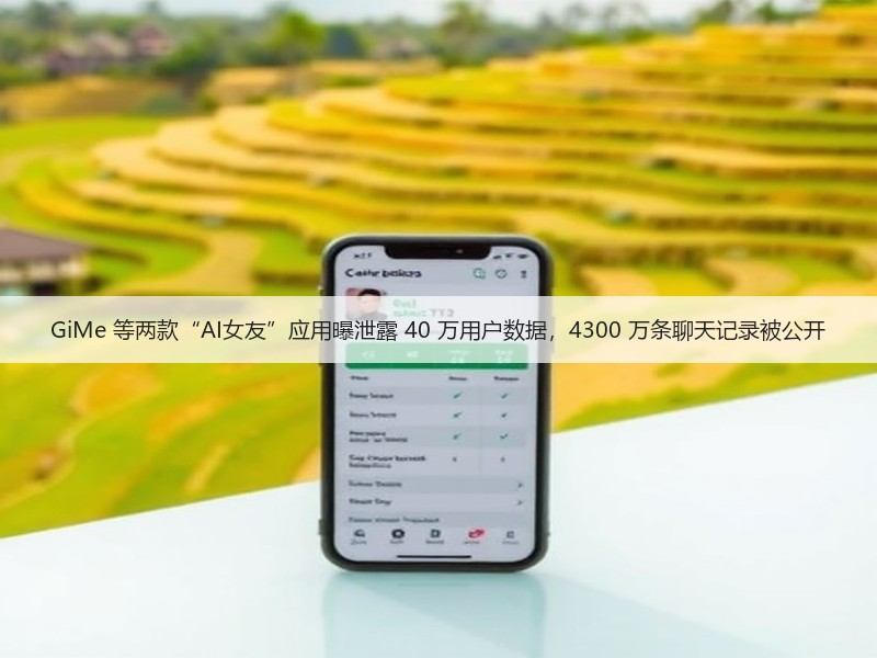 GiMe 等两款“AI女友”应用曝泄露 40 万用户数据,4300 万条聊天记录被公开(图1) GiMe 等两款“AI女友”应用曝泄露 40 万用户数据,4300 万条聊天记录被公开(图1)