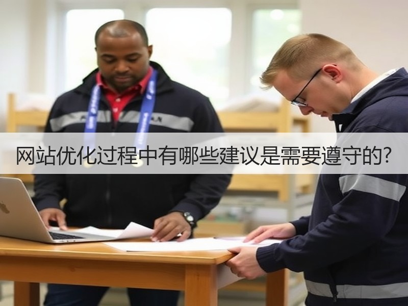 网站优化过程中有哪些建议是需要遵守的?(图2)