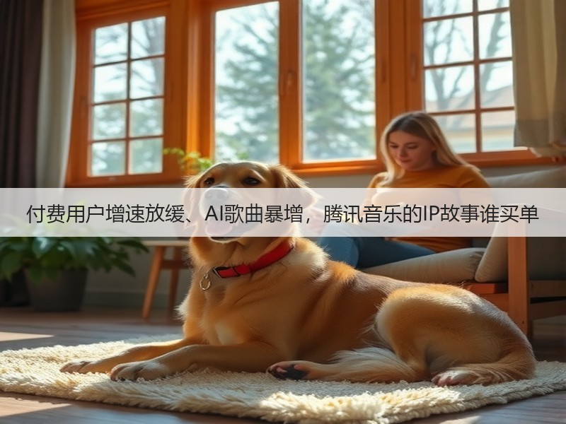 付费用户增速放缓、AI歌曲暴增，腾讯音乐的IP故事谁买单(图3)