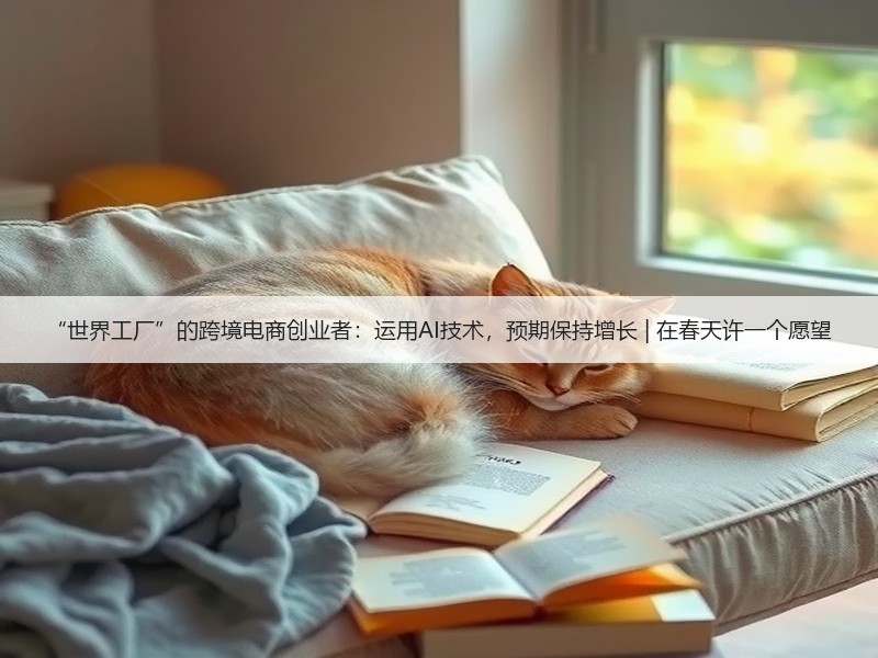 “世界工厂”的跨境电商创业者：运用AI技术，预期保持增长 | 在春天许一个愿望(图3)