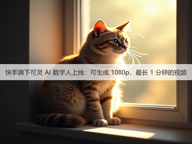 快手旗下可灵 AI 数字人上线:可生成 1080p、最长 1 分钟的视频(图2) 快手旗下可灵 AI 数字人上线:可生成 1080p、最长 1 分钟的视频(图2)