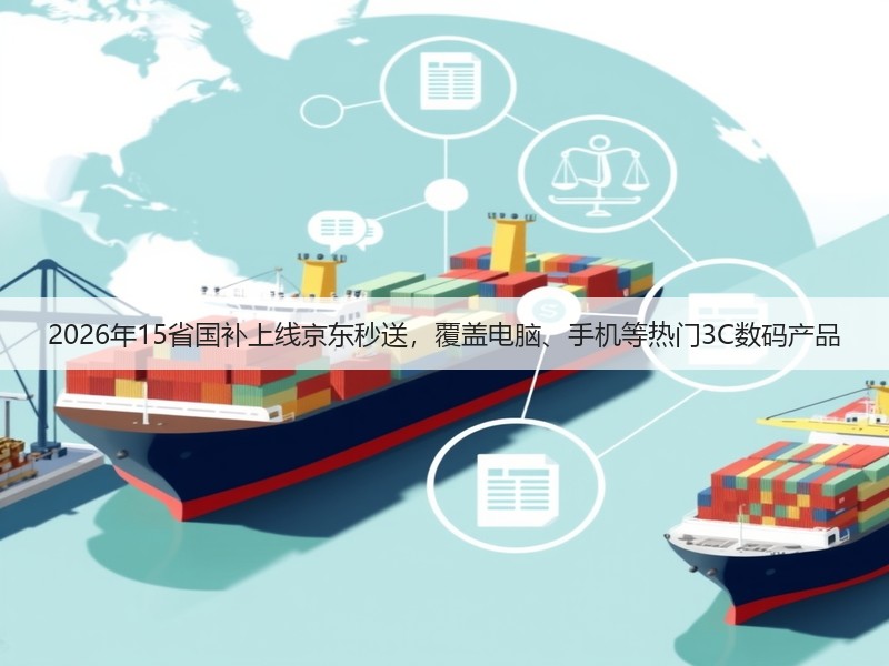 2026年15省国补上线京东秒送，覆盖电脑、手机等热门3C数码产品(图2)