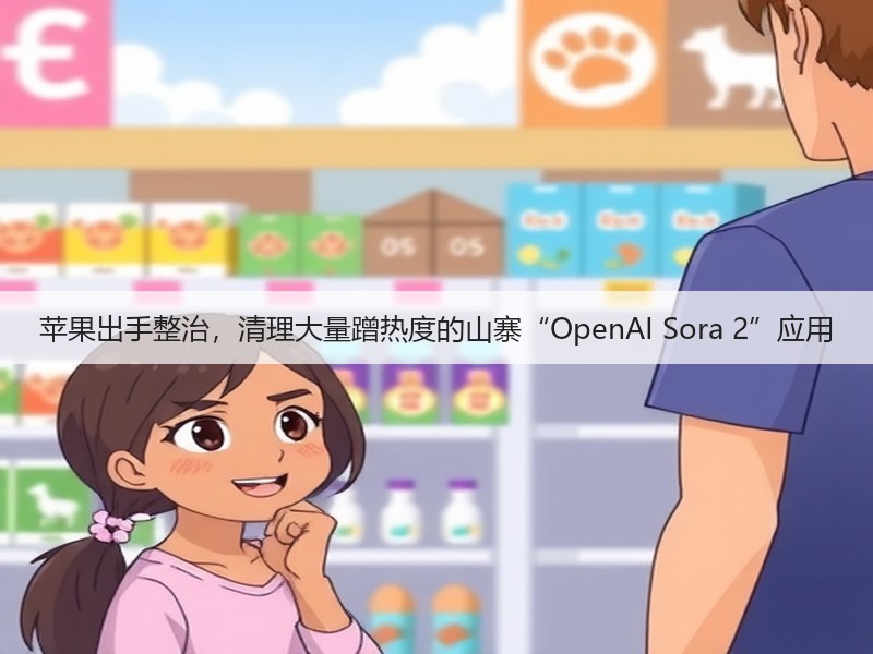 苹果出手整治,清理大量蹭热度的山寨“OpenAI Sora 2”应用(图1) 苹果出手整治,清理大量蹭热度的山寨“OpenAI Sora 2”应用(图1)