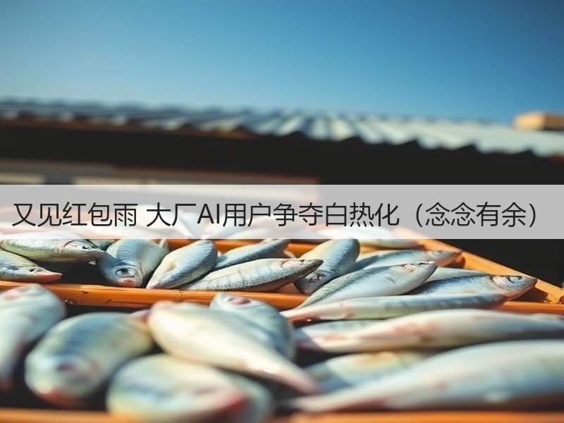 又见红包雨 大厂AI用户争夺白热化（念念有余）(图2)