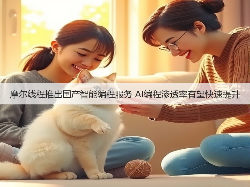 摩尔线程推出国产智能编程服务 AI编程渗透率有望快速提升(图3)