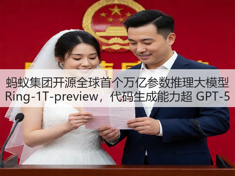 蚂蚁集团开源全球首个万亿参数推理大模型 Ring-1T-preview,代码生成能力超 GPT-5(图2) 蚂蚁集团开源全球首个万亿参数推理大模型 Ring-1T-preview,代码生成能力超 GPT-5(图2)