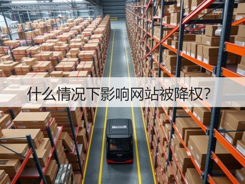 什么情况下影响网站被降权？