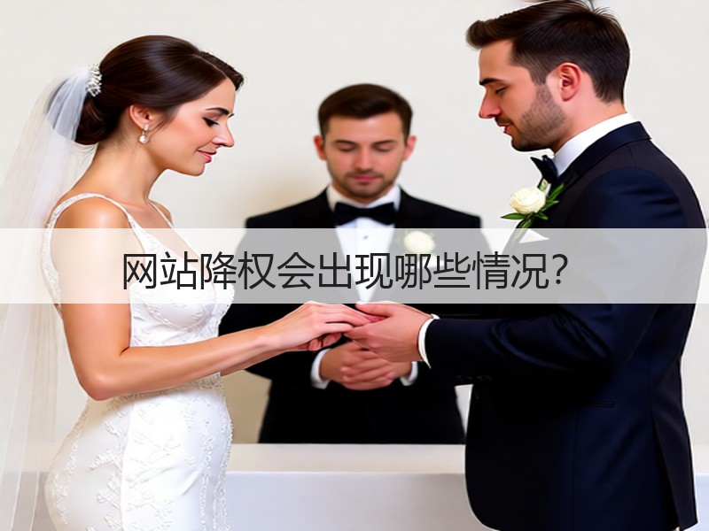 网站降权会出现哪些情况？(图1)