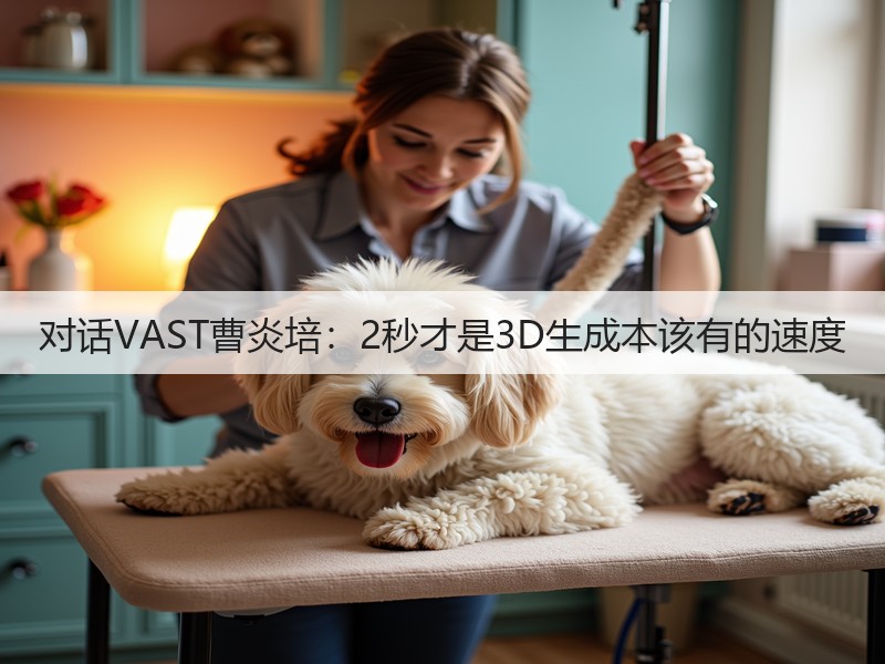 对话VAST曹炎培：2秒才是3D生成本该有的速度(图2)