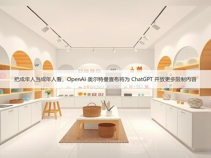 把成年人当成年人看，OpenAI 奥尔特曼宣布将为 ChatGPT 开放更多限制内容