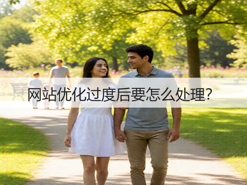 网站优化过度后要怎么处理？