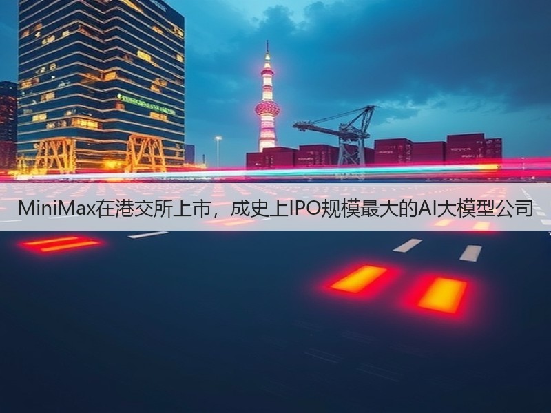 MiniMax在港交所上市,成史上IPO规模最大的AI大模型公司(图2) MiniMax在港交所上市,成史上IPO规模最大的AI大模型公司(图2)