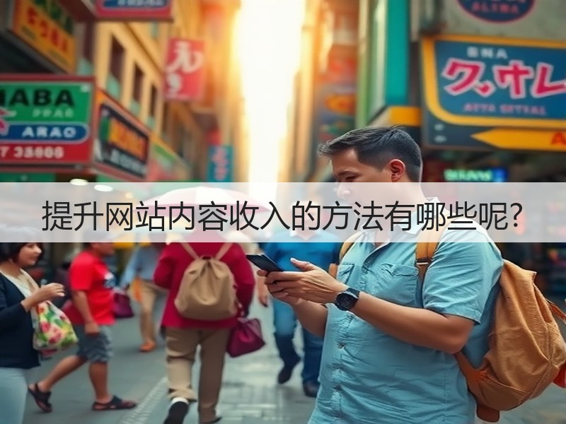 提升网站内容收入的方法有哪些呢?(图3) 提升网站内容收入的方法有哪些呢?(图3)