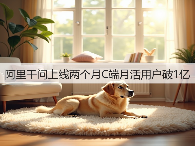 阿里千问上线两个月C端月活用户破1亿(图2)