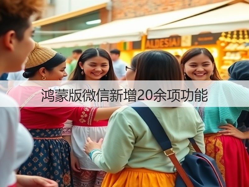 鸿蒙版微信新增20余项功能(图2)