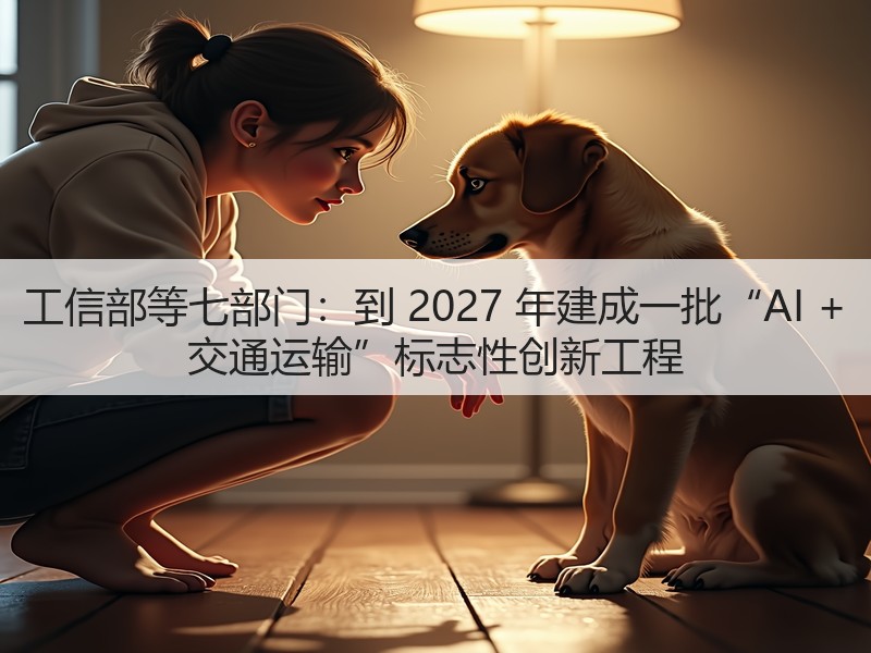 工信部等七部门:到 2027 年建成一批“AI + 交通运输”标志性创新工程(图2) 工信部等七部门:到 2027 年建成一批“AI + 交通运输”标志性创新工程(图2)