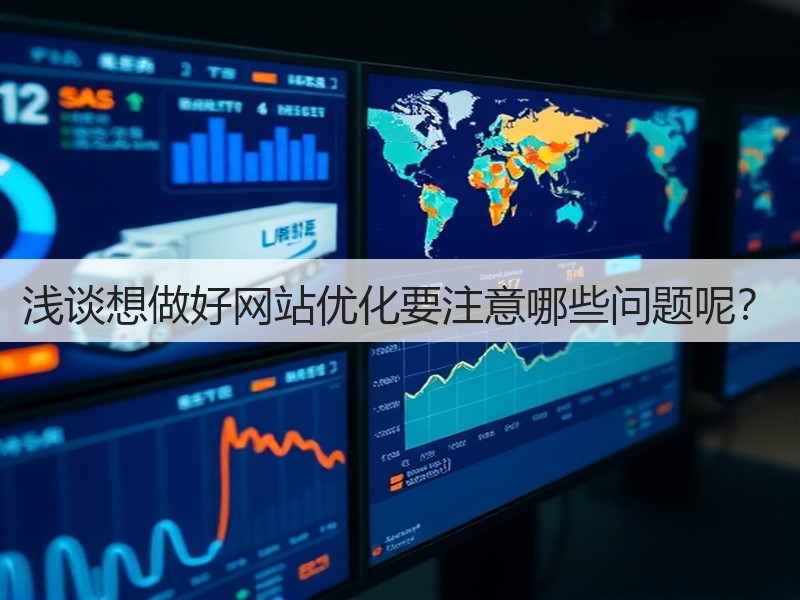 浅谈想做好网站优化要注意哪些问题呢？(图2)