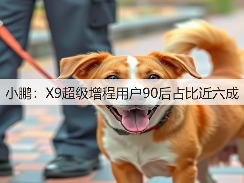 小鹏:X9超级增程用户90后占比近六成(图3) 小鹏:X9超级增程用户90后占比近六成(图3)