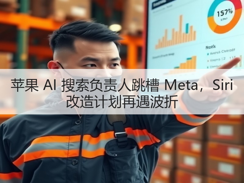苹果 AI 搜索负责人跳槽 Meta，Siri 改造计划再遇波折
